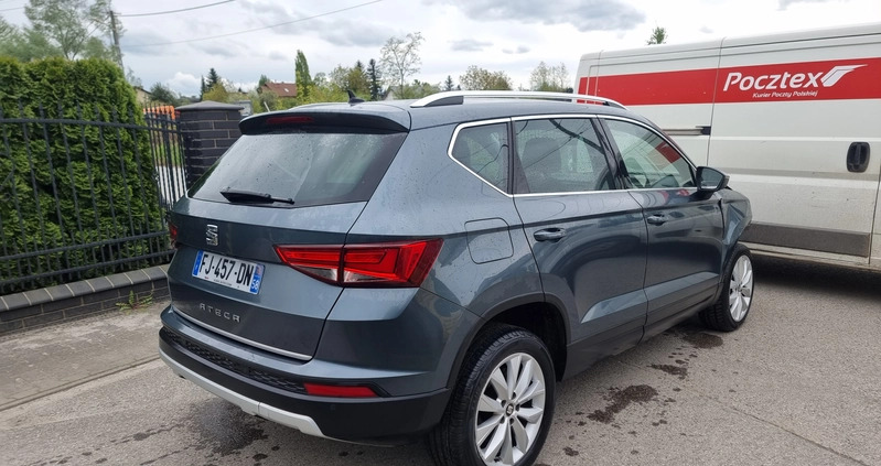 Seat Ateca cena 29800 przebieg: 66000, rok produkcji 2019 z Kraków małe 232